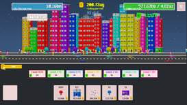 Colorful City of
                        Cards
